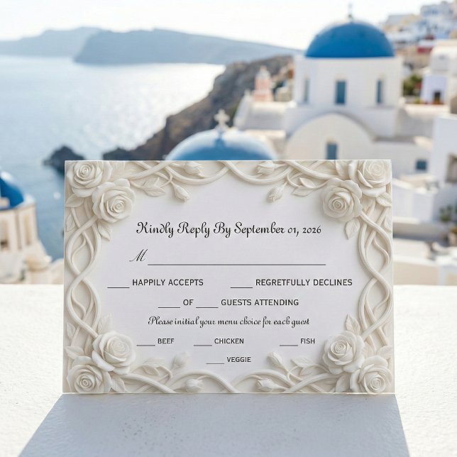 Cartons Réponse Faux Embossed Plaster White Floral Relief (Créateur téléchargé)