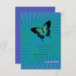 Cartons Réponse Festival de rock d'été Mariage