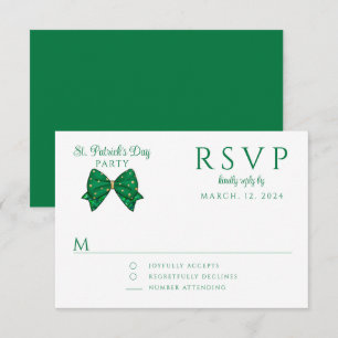 Cartons Réponse Fête élégante et joyeuse de la Saint-Patrick