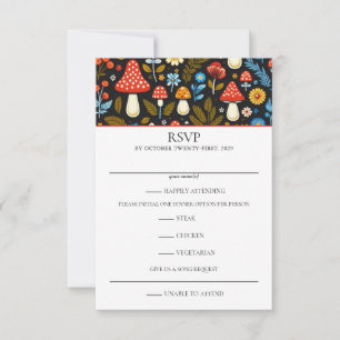 Cartons Réponse Forêt de Cottagecore