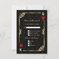 Glam Royal Gold Black Art Déco Mariage des années