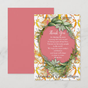 Cartons Réponse Happy Dancing Yoga Girls Merci