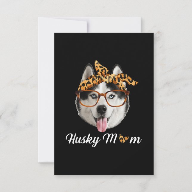 Cartons Réponse Headband Husky Dog Wearing | Dog Day (Devant)