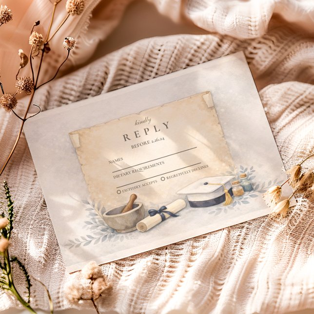 Cartons Réponse Healthcare Professional Graduation (Créateur téléchargé)