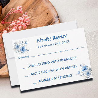 Cartons Réponse Heart Glasses Teddy Bear Blue Baby Shower