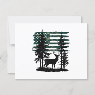 Cartons Réponse Hommes Enfants Garçons Chasse Chemise Deer Hunters