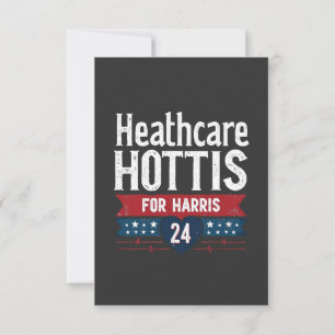 Cartons Réponse Hôtes De Soins De Santé Pour Harris 24 Kamala Walz