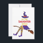 Cartons Réponse Im the Daughter Witch Shirt Halloween Matching<br><div class="desc">Im the Daughter Witch Shirt Halloween Matching</div>