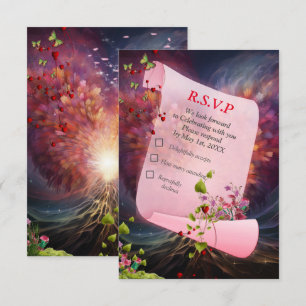 Cartons Réponse Imaginaire royaumes de paysages magiques