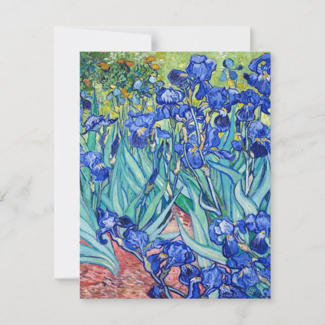 Cartons Réponse Irises Vincent van Gogh (Devant)