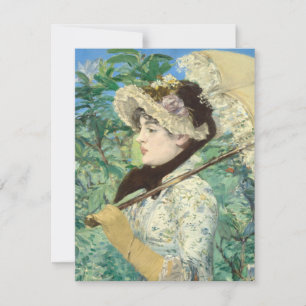 Cartons Réponse Jeanne (printemps) Edouard Manet