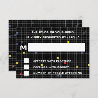 Cartons Réponse Jeu de Bat mitzvah à la barre BM sur