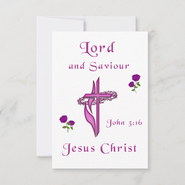 Cartons Réponse John 3:16 (Devant)