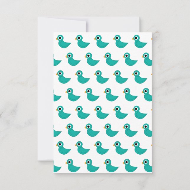 Cartons Réponse Joli oiseau bleu (Devant)