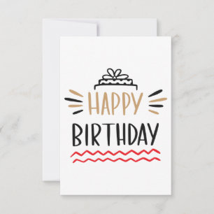 Cartons Réponse Joyeux anniversaire