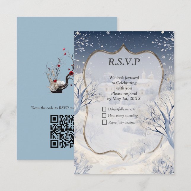 Cartons Réponse La chaleur du soleil en hiver (Devant / Derrière)