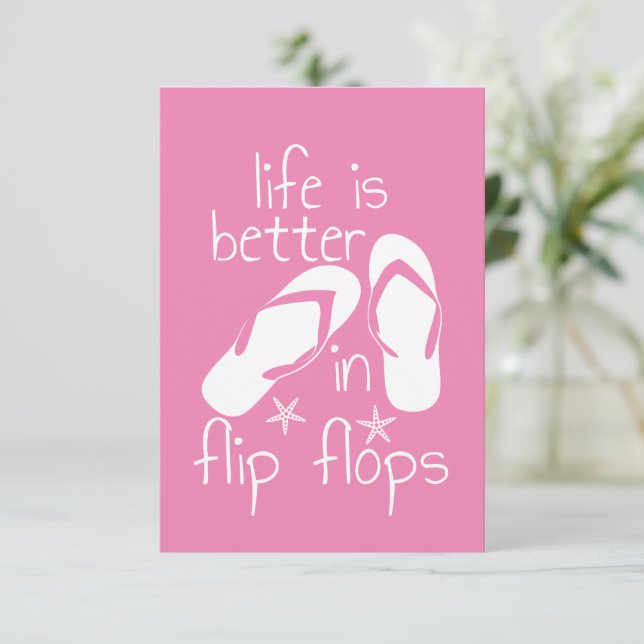 Cartons Réponse La Vie Est Meilleure En Tournesol (Debout devant)