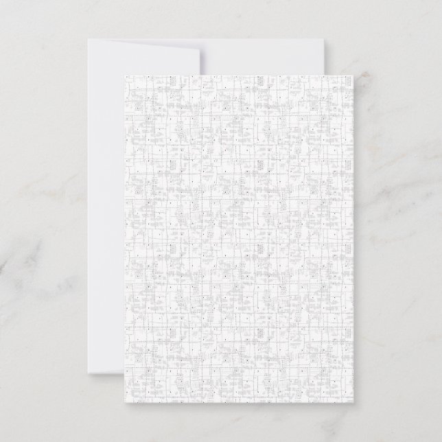 Cartons Réponse Langue Design Trente-quatre (Devant)