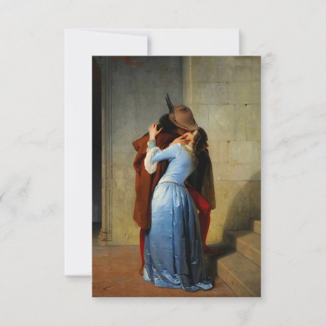 Cartons Réponse Le Kiss Francesco Hayez (Devant)