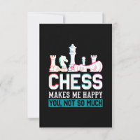 Les échecs me rendent heureux Humour drôle Cadeau
