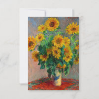 Les tournesols de Monet