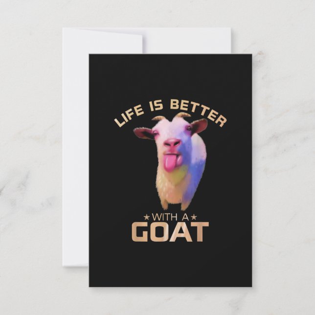 Cartons Réponse Life Is Better (Devant)