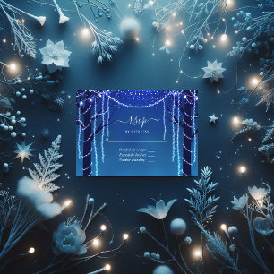 Cartons Réponse Lumières de la forêt enchantée Mariage Photo