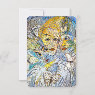 Cartons Réponse Lunis, points d'infini par Francis Picabia