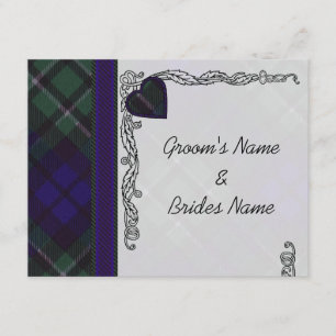 Cartons Réponse MacCallum Scottish Tartan Heart Design