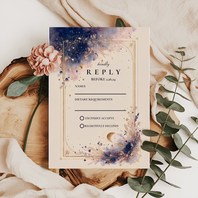 Cartons Réponse Mariage Astrologie Sombre (Créateur téléchargé)