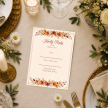 Mariage aux feuilles d'automne rustiques