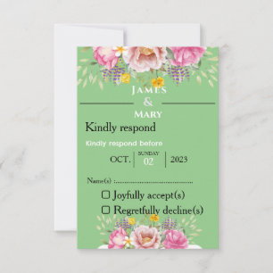 CARTONS RÉPONSE MARIAGE BELLS