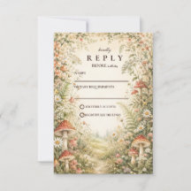 Mariage Boisée Champignon Enchanté