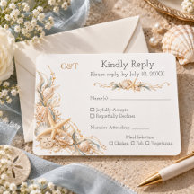 Mariage Côte Étoilée Coquillages Bord de Mer