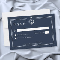 Mariage de bord de mer minimaliste bleu blanc ancr