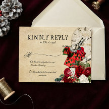 Mariage de Noël Alice au Pays des Merveilles