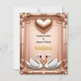 Cartons Réponse 🌺Mariage de printemps avec des fleurs de pêche 💐