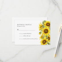 Mariage d'été au tournesol élégant 
