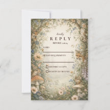 Mariage enchanteur et fantaisiste en forêt