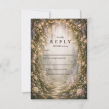 Mariage féerique en forêt enchantée