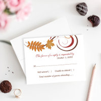 Mariage Feuille Russe en chute