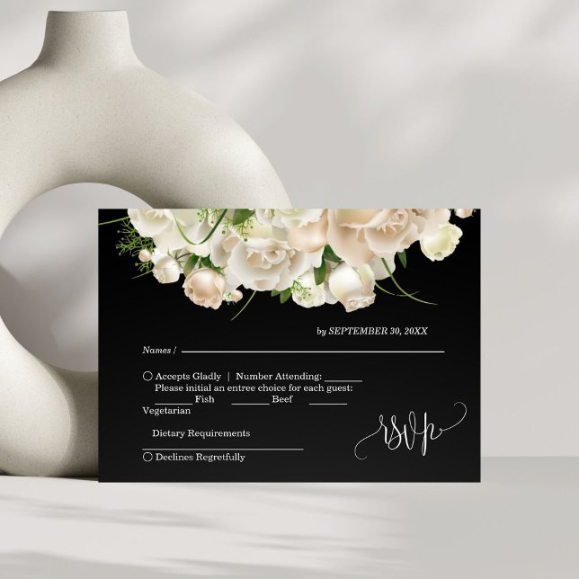 Cartons Réponse Mariage Floral (Créateur téléchargé)