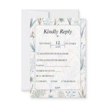 Mariage Floral Nordique Élégant Minimaliste Saphyr