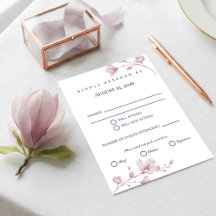 Mariage Floral Rose Poussiéreux Romantique Classiq
