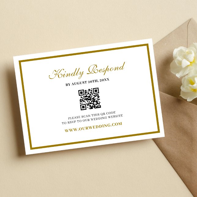 Cartons Réponse Mariage Formel Classique Monogramme Noir Or (Formal black and gold monogram RSVP card keeps wedding replies refined and organized.)