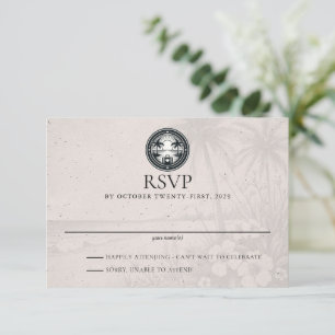 Cartons Réponse Mariage Hawaii Passport