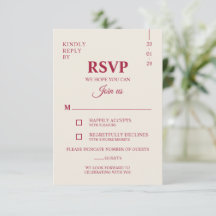 Mariage minimaliste élégant en bordeaux