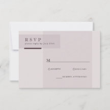 Mariage minimaliste Lavender Grey Neutre