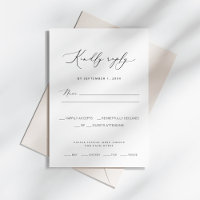Mariage minimaliste moderne