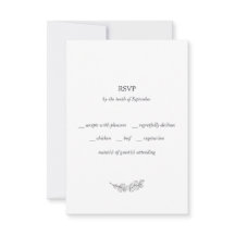 Mariage Minimaliste Noir et Blanc Choix de Repas M